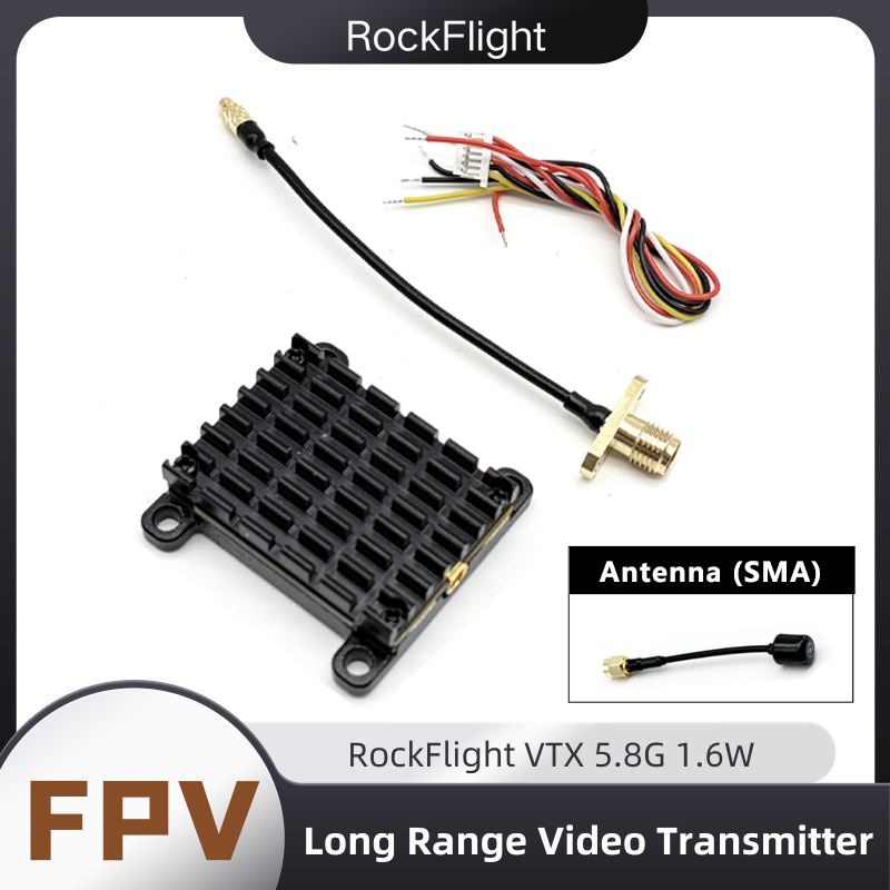 Drone Racing Transmitter - RockFlight TX663 VTX 5.8G 48CH PitMode25mW/200mW/1000mW/1600mW