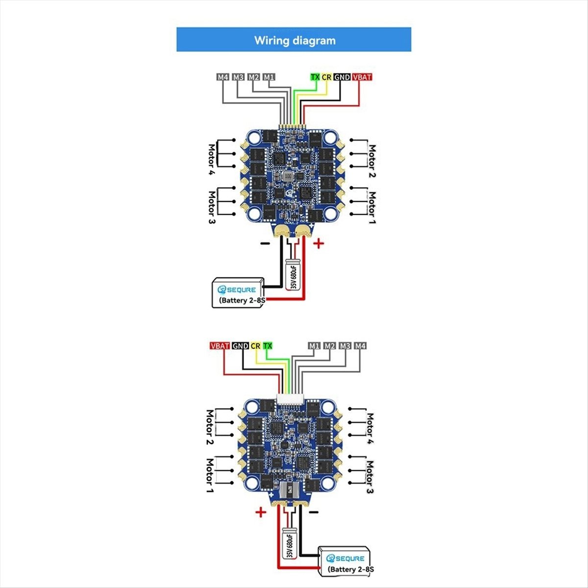 Drone Racing Charger - M85K 블루슨 A2 128KHz 4IN1 전자