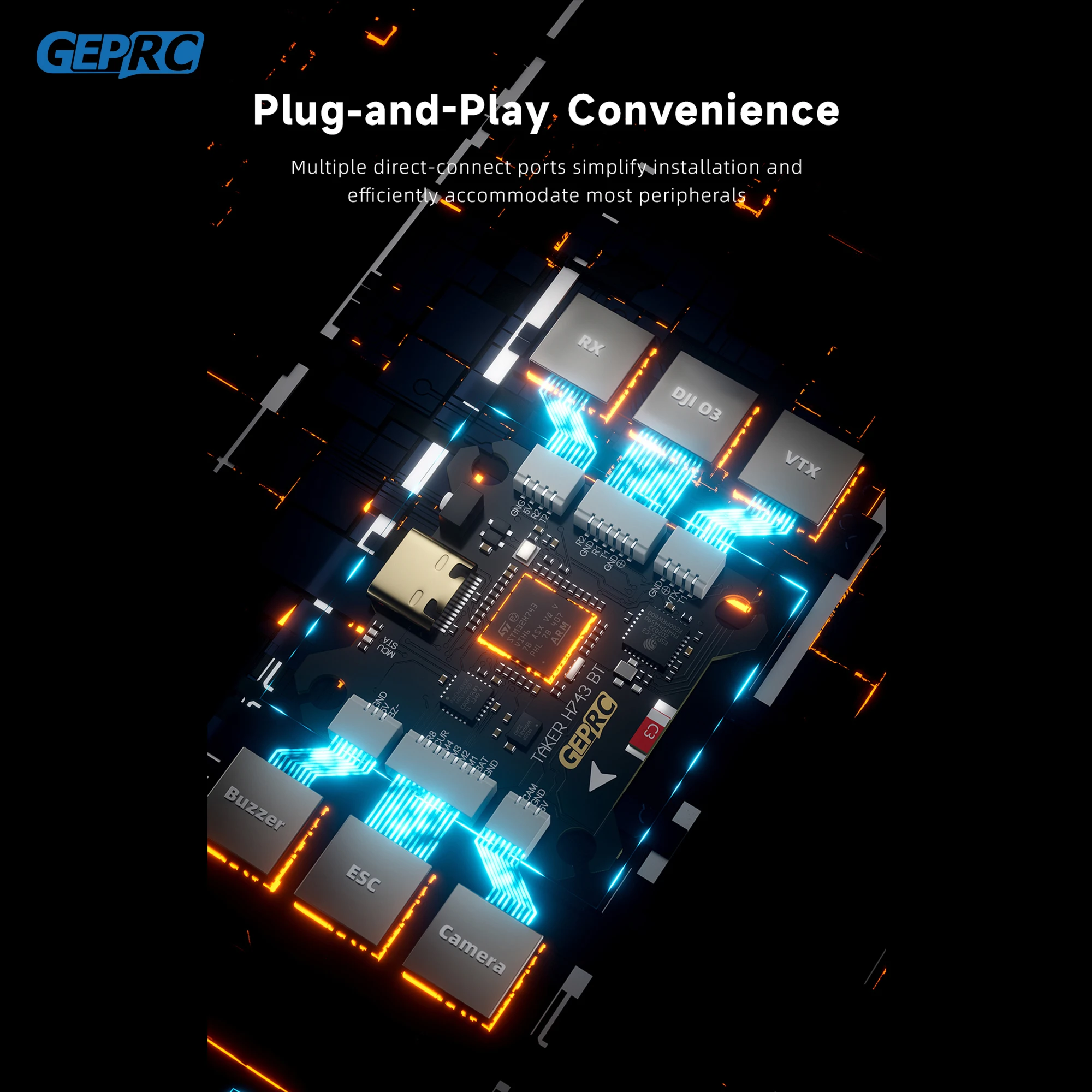 GEPRC TAKER H743 BT 32비트 65A 스 - Drone Racing Esc 리뷰 및 가격