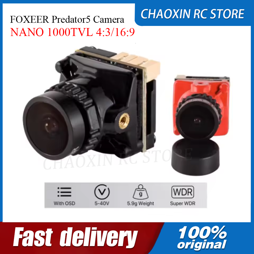 FOXEER Predator5 카메라 NANO 1000 - Drone Racing Battery 리뷰 및 가격