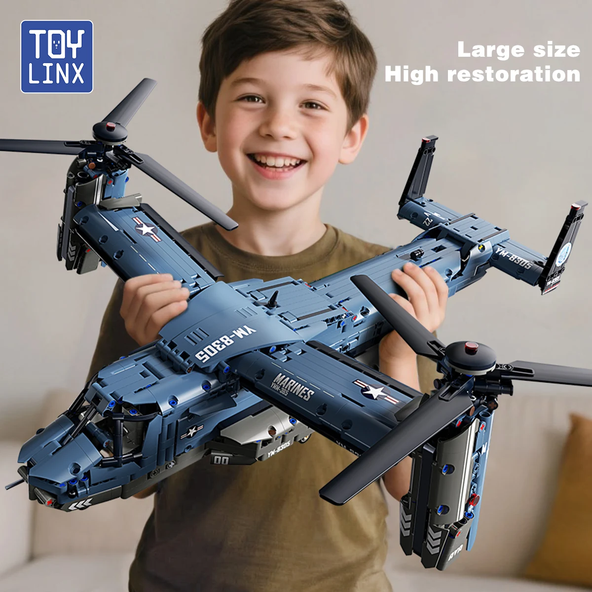 군용 V-22 오스프리 틸트로터 블록 세트 대형 고정밀 - Jjrc Drone X12 리뷰 및 가격