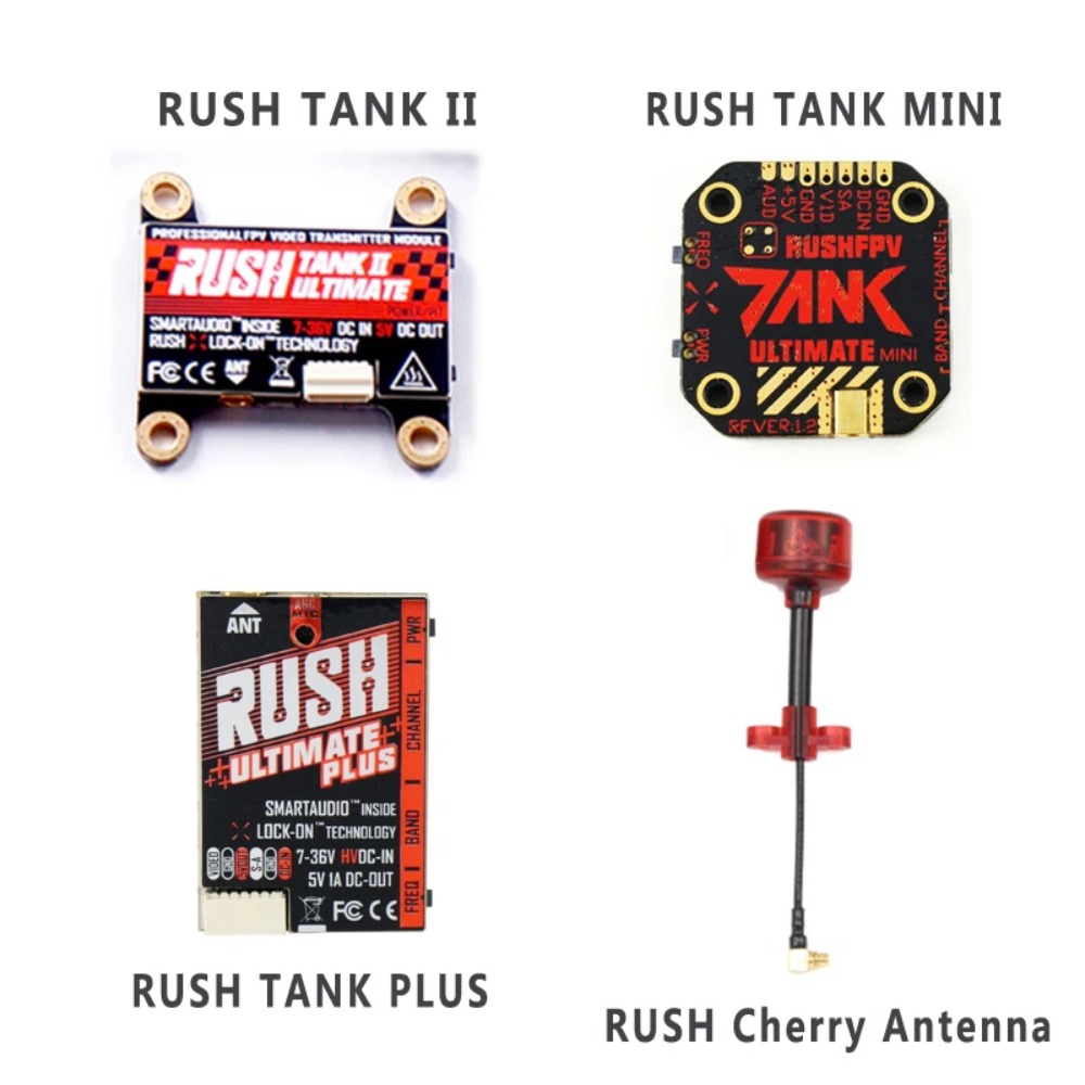 RUSH TANK Ultimate II/Mini/PLU - Drone Racing Transmitter 리뷰 및 가격